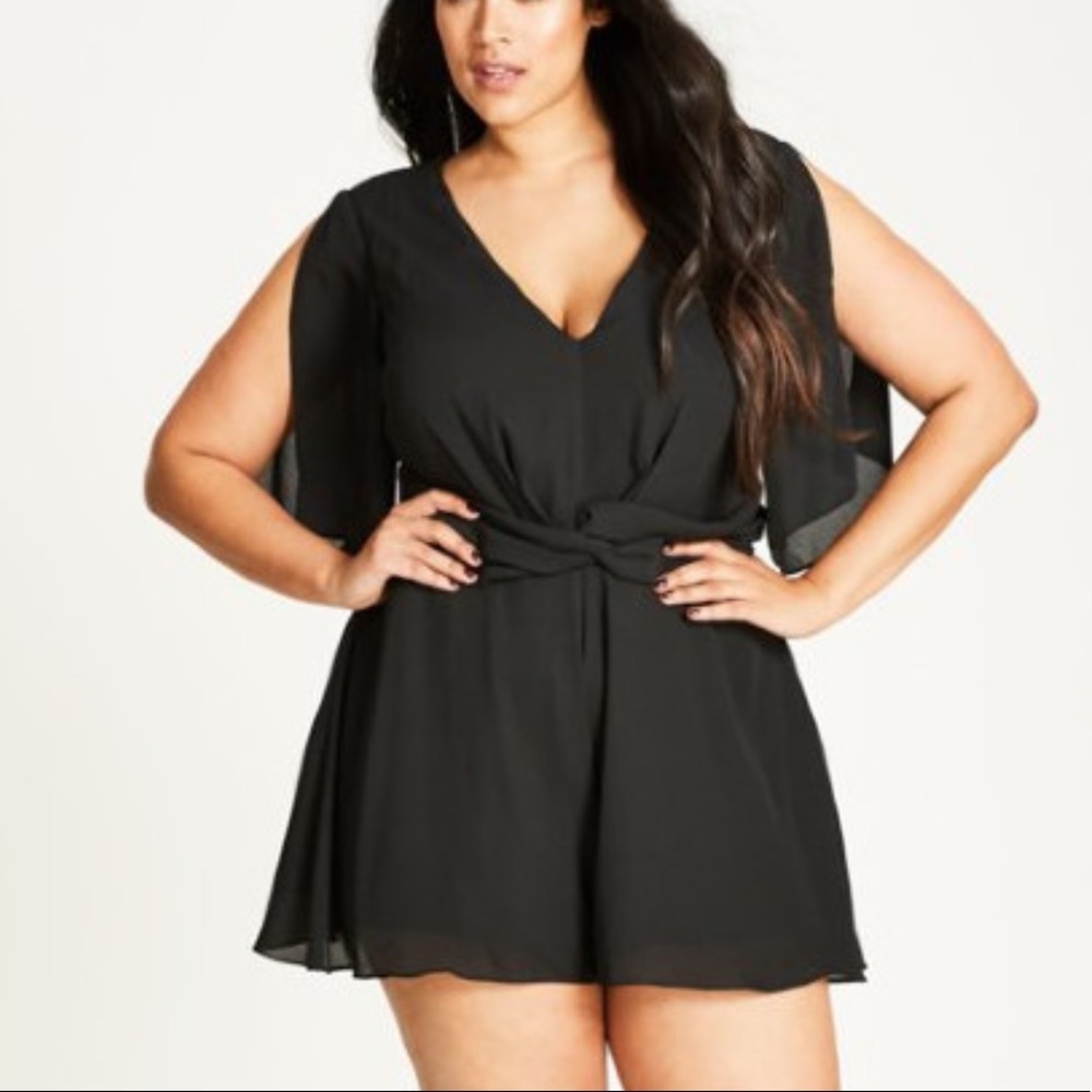 Front twist play suit